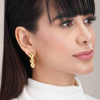 Fusion Hoop Earrings