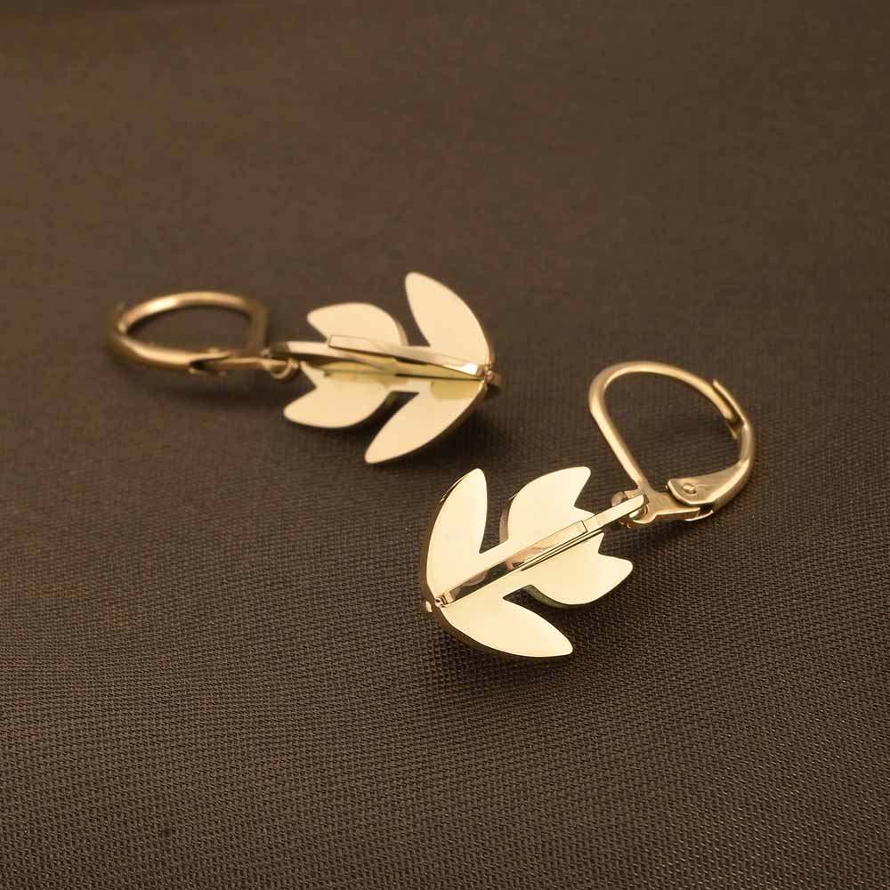 Golden Tulip Earrings