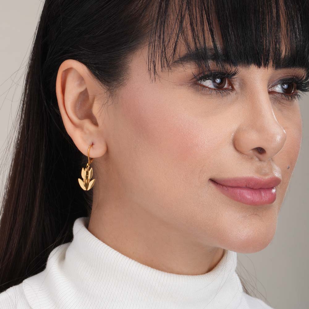 Golden Tulip Earrings