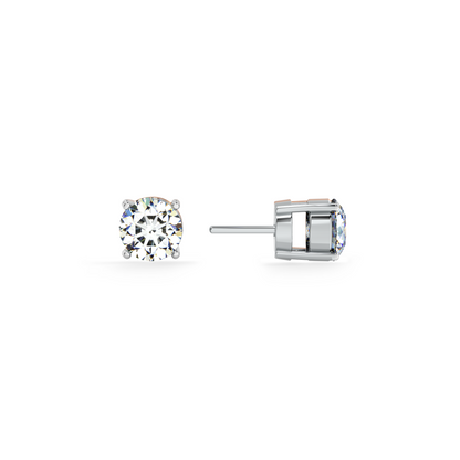 Pure Spark 9KT Gold Lab Grown Diamond Stud Earring