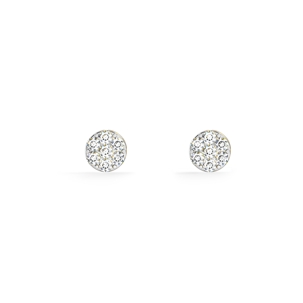 Bloom 9KT Gold Lab Grown Diamond Stud Earring