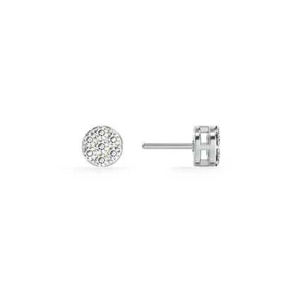 Bloom 9KT Gold Lab Grown Diamond Stud Earring
