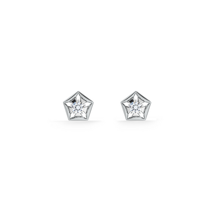 Starvault 9KT Gold Lab Grown Diamond Stud Earring