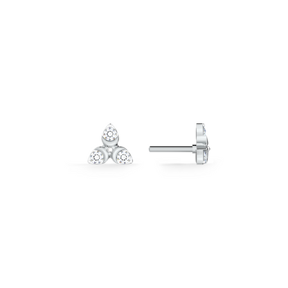 Starcore 9KT Gold Lab Grown Diamond Stud Earring