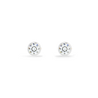 Axis Dot 9KT Gold Lab Grown Diamond Stud Earring