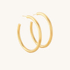 Timeless Styling C Hoops Earrings