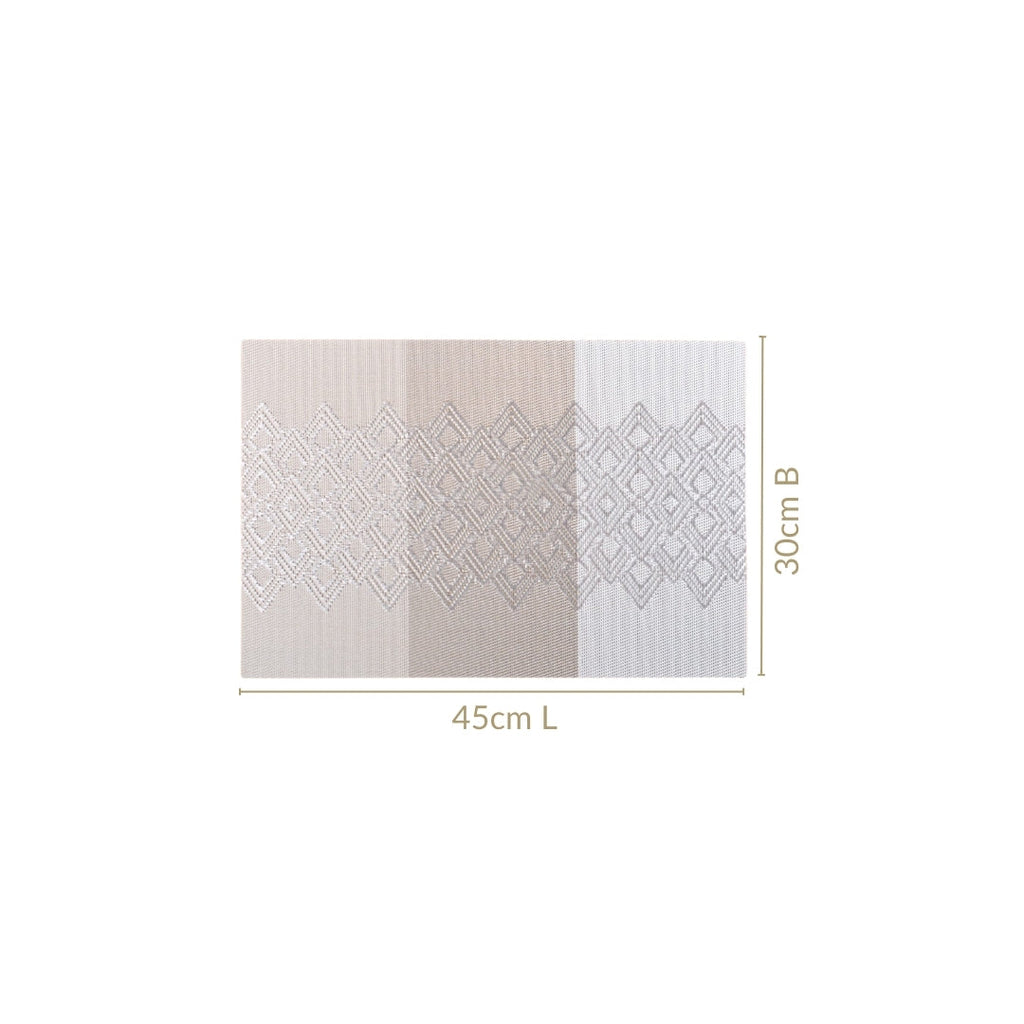 Earth Toned Table Mat Set of 6