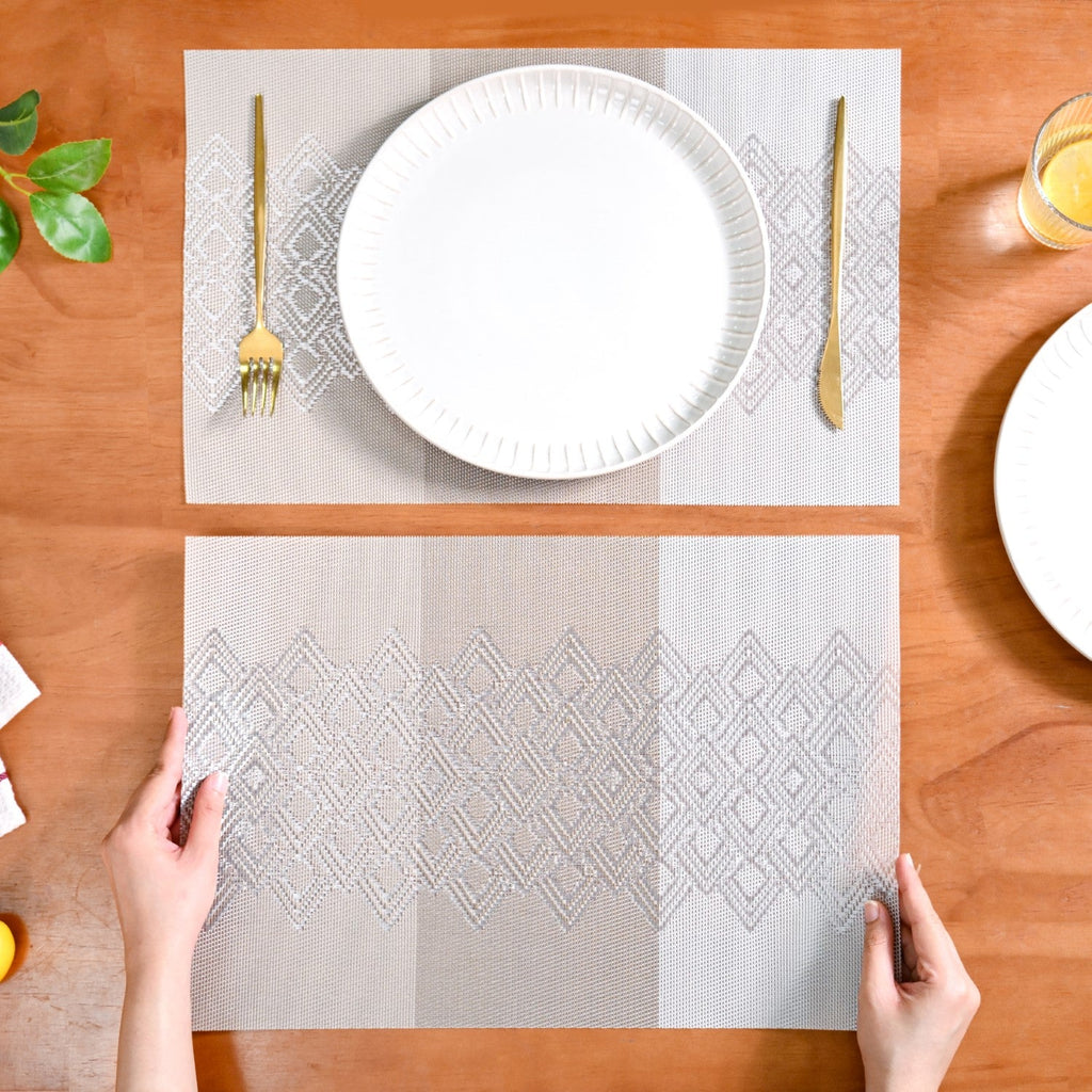Earth Toned Table Mat Set of 6