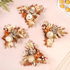 Earthbloom Natural Tea Light Candle Holder Set Of 4