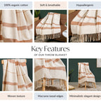 Earthline Cotton Comfort Throw