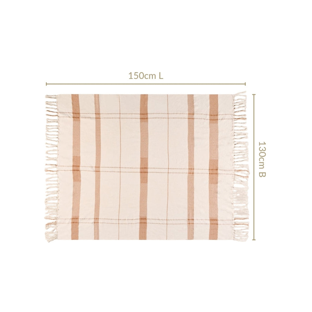 Earthline Cotton Comfort Throw