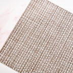 Brown Sheen Mat Set Of 6