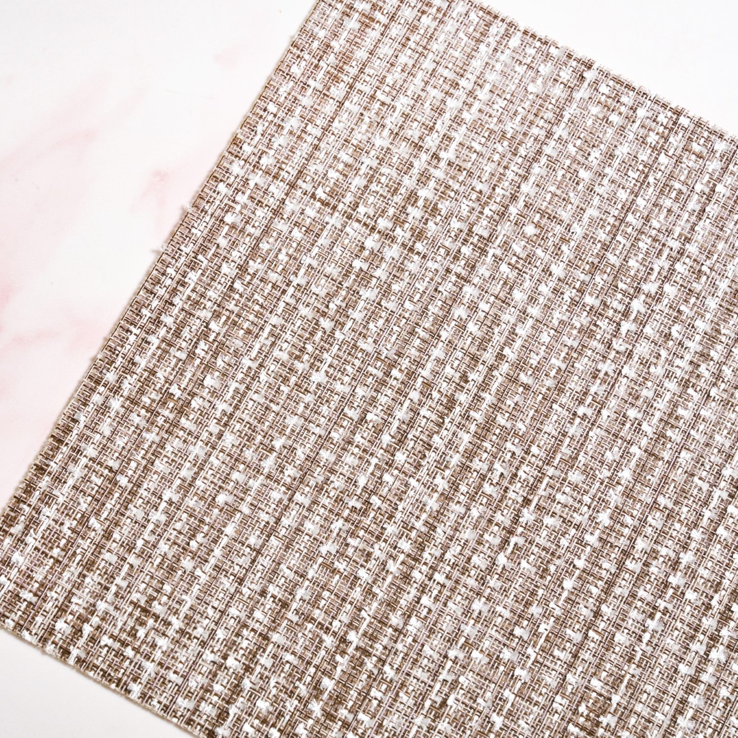 Brown Sheen Mat Set Of 6