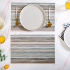 Earthy Stripes Dining Tablemat Set Of 6