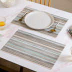 Earthy Stripes Dining Tablemat Set Of 6