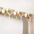 Eco Concious Floral Wall Hanging Toran