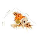 Ecofriendly Tealight Candle Holder Orange Set Of 4