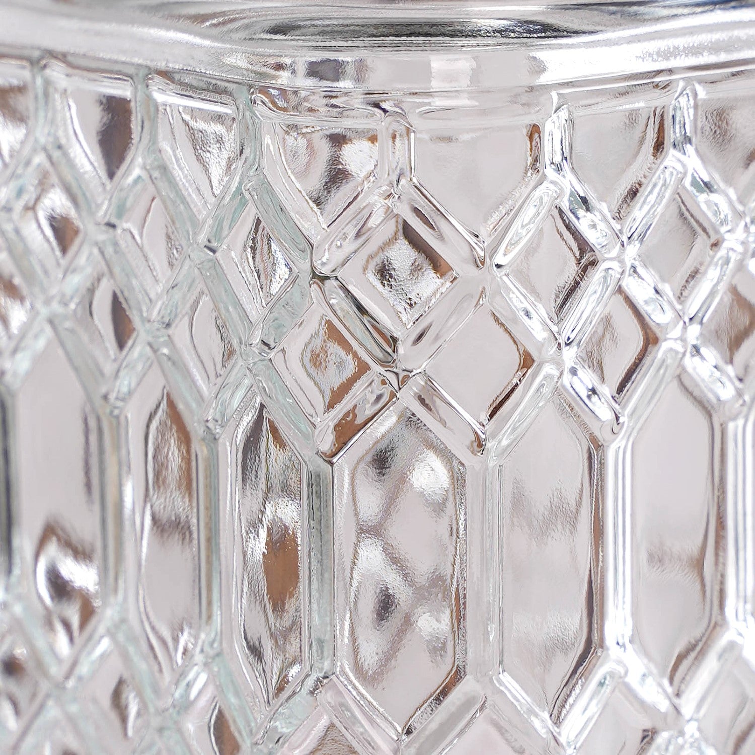 Embossed Kitchen Storage Container With Lids Set Of 4 1300ml