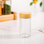 Airtight Spice Jars Set Of 21 With Expandable Wooden Kitchen Organiser Rack