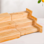 Airtight Spice Jars Set Of 21 With Expandable Wooden Kitchen Organiser Rack