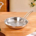 Extra Thick Tri Ply Stainless Steel Fry Pan 1500ml