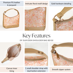 Beige Eden Handbag