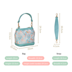 Eden Bucket Handbag For Women Mint