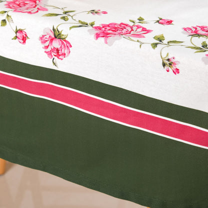 Floral Rouge Luxe 6 Seater Table Cloth 207x160cm
