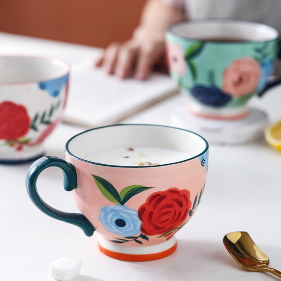 Floral Tea Cups