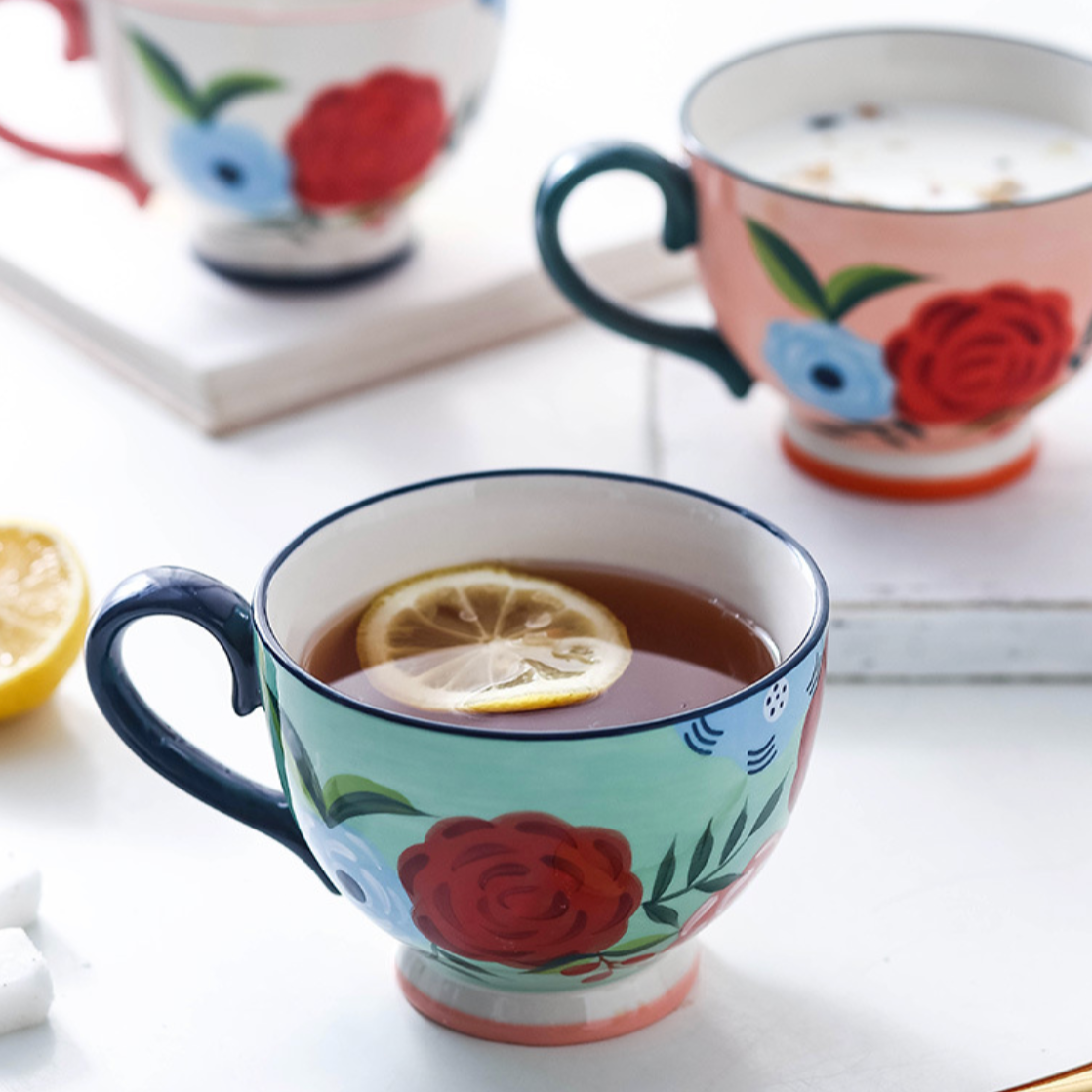 Floral Tea Cups