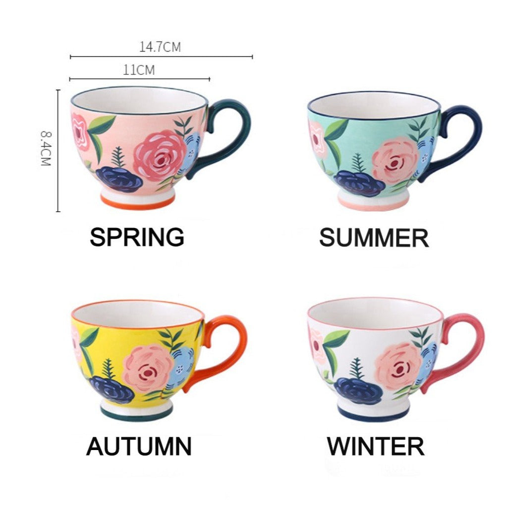 Floral Tea Cups