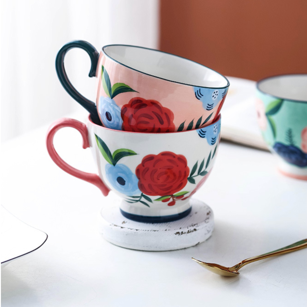 Floral Tea Cups