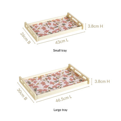 Florentia Wooden Serving Tray Set Of 2