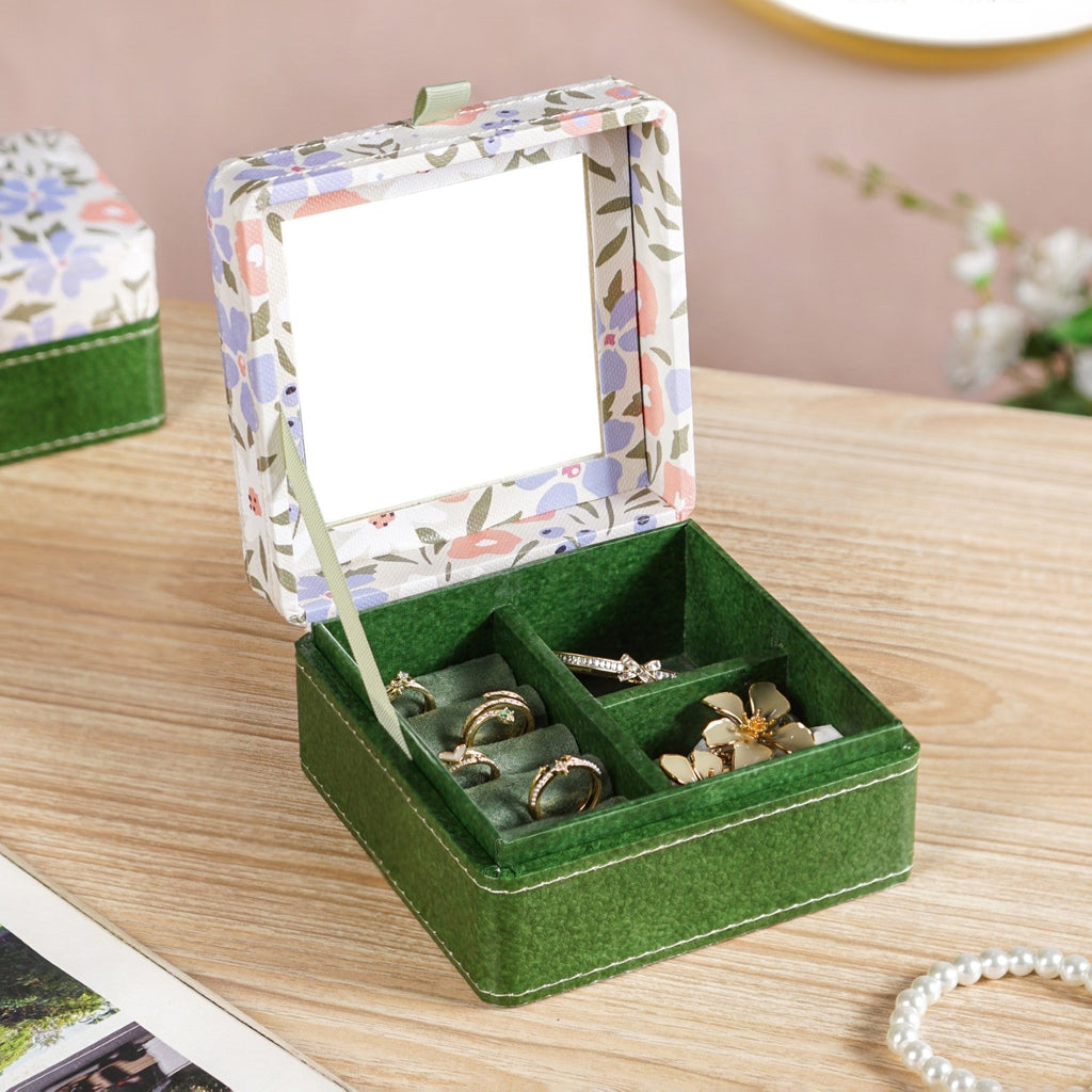 Florina Multi Section Jewellery Box With Mirror