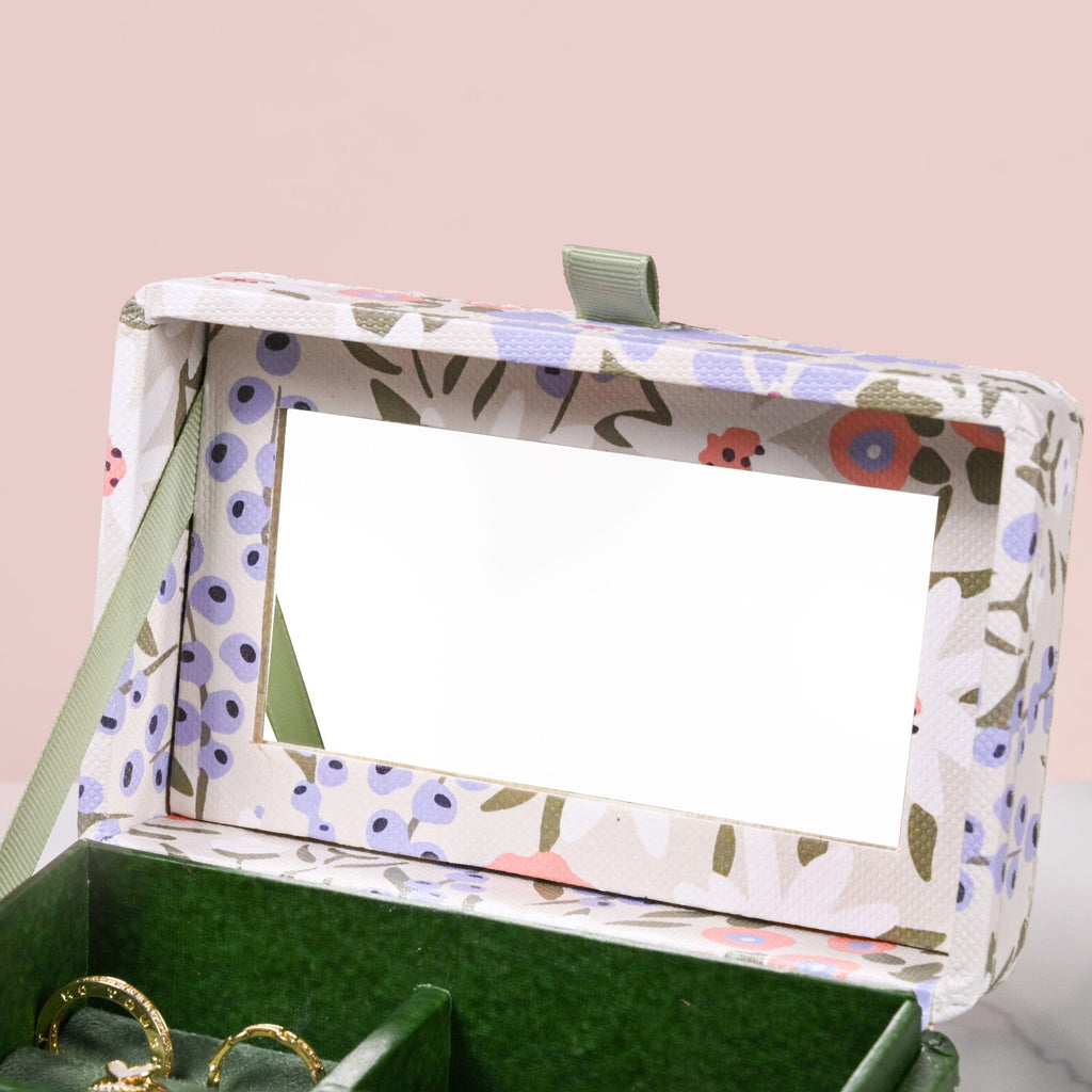 Florina Portable Jewellery Box With Mirror