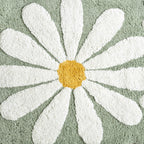 Flower Power Anti Slip Cotton Floor Mat 105x53cm
