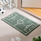 Football Field Anti Slip Cotton Floor Mat 84x57cm