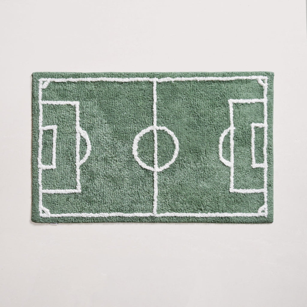 Football Field Anti Slip Cotton Floor Mat 84x57cm