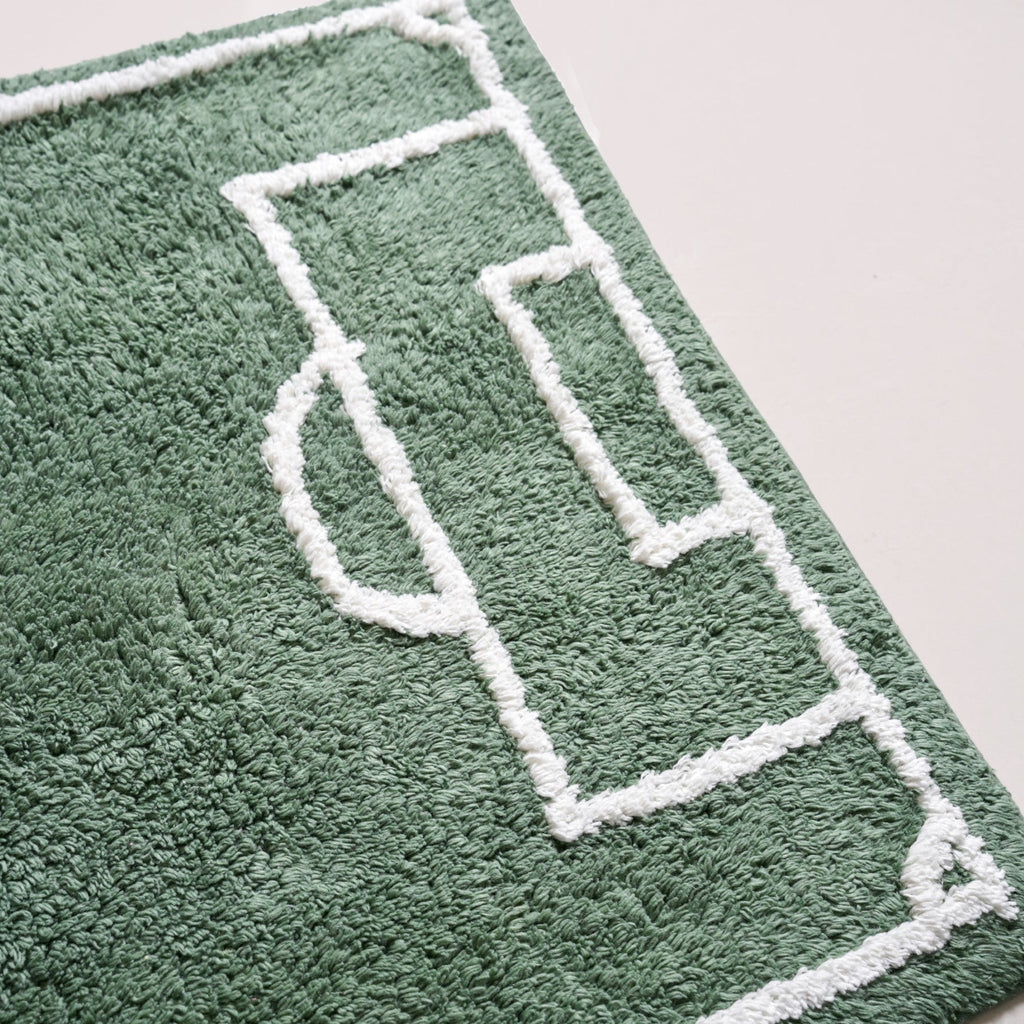 Football Field Anti Slip Cotton Floor Mat 84x57cm