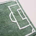 Football Field Anti Slip Cotton Floor Mat 84x57cm