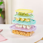 Freshlock Meal Prep Rectangular Storage Box Set Of 4