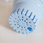 Citrify Transparent Fruit Infuser Water Bottle With Handle Ice Blue 1210ml