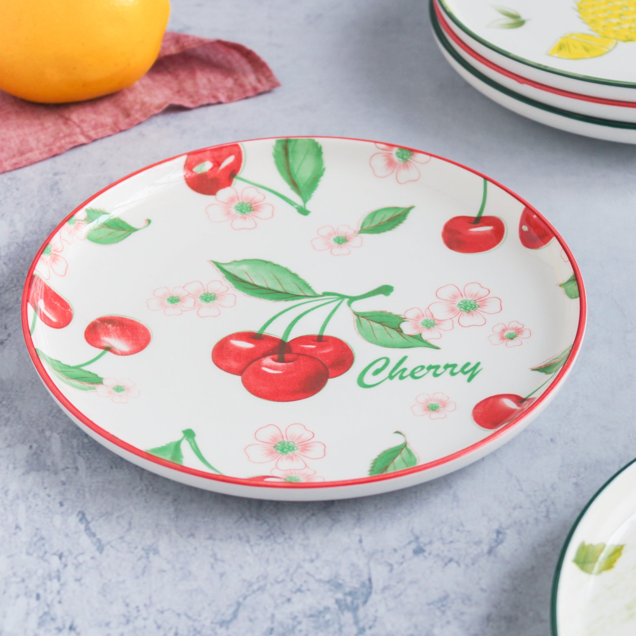 Fruit Design Plate