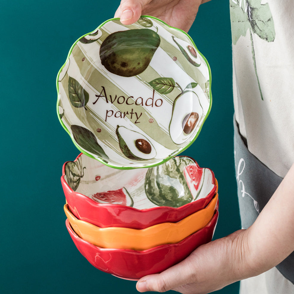 Modern Ceramic Fruit Bowls 500 ml