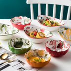 Modern Ceramic Fruit Bowls 500 ml