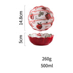 Modern Ceramic Fruit Bowls 500 ml
