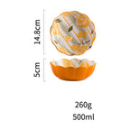 Modern Ceramic Fruit Bowls 500 ml