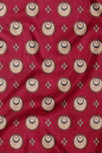 Fuschia Pink Printed Scarf