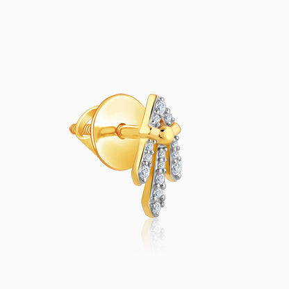 Gold Aspire Diamond Earrings