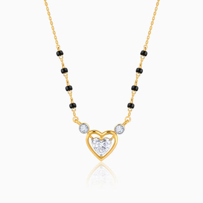 Gold Sacred Nuptials Lab Grown Diamond Mangalsutra
